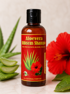 Aloevera hibiscus shampoo