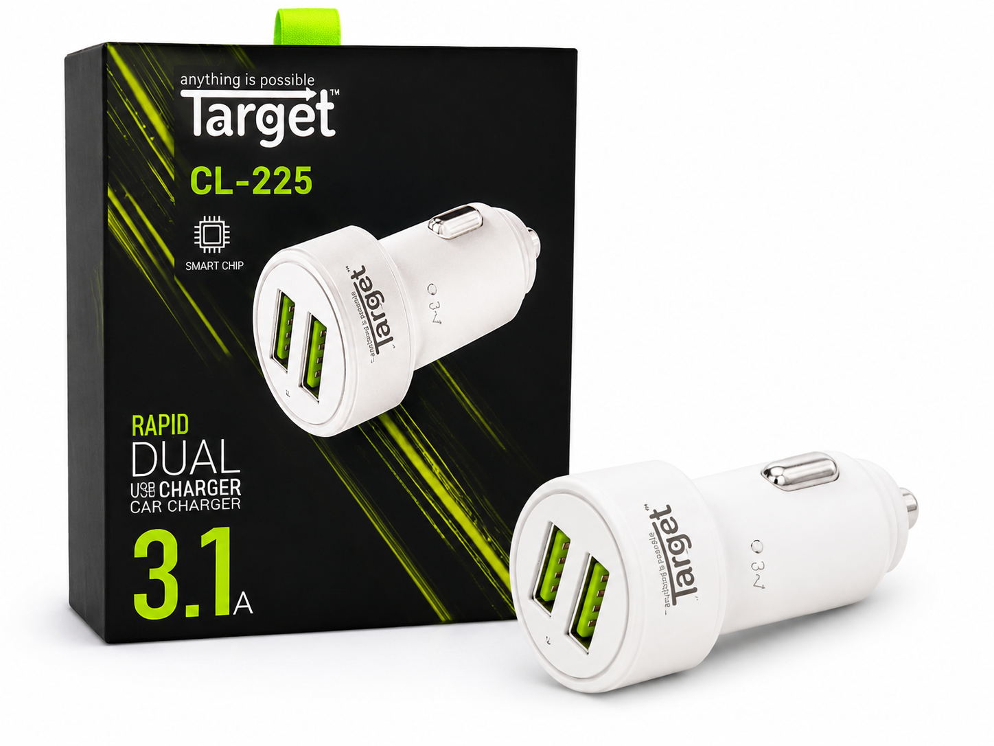 Target CL-225 Dual USB Car Charger