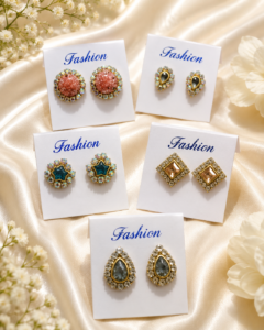 elegant fashion stone earrings