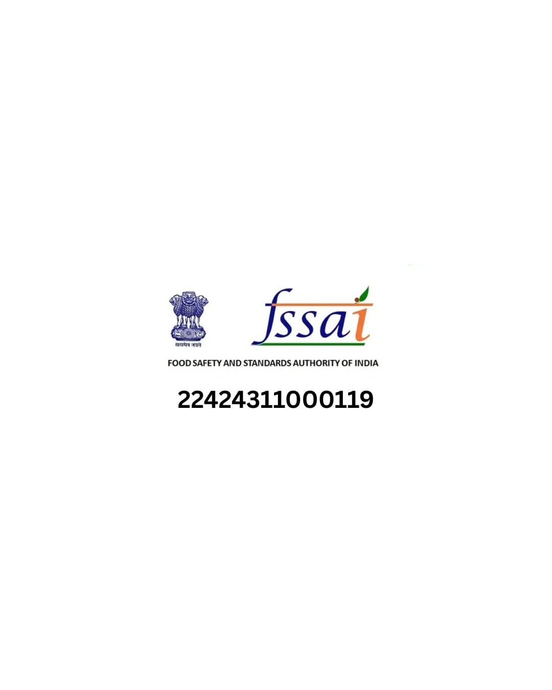 FSSAI POTO