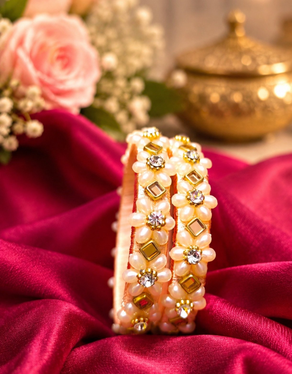 Silk thread bangles