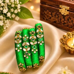 Silk thread bangles