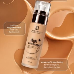 Lakyu Beauty High Coverage Foundation – 60ml
