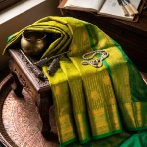 Copper vairaoosi saree