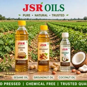 Sesame oil 500ml,Groundnut oil 200ml,Coconut oil 100ml
