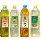 Combo 1000ml - Groundnut Oil, Coconut Oil, Sesame Oil, Sunflower Oil.