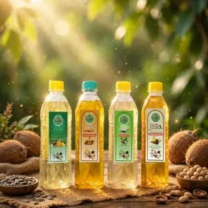 Combo 500ml - Groundnut oil, Coconut oil, Sesame oil, Sunflower oil