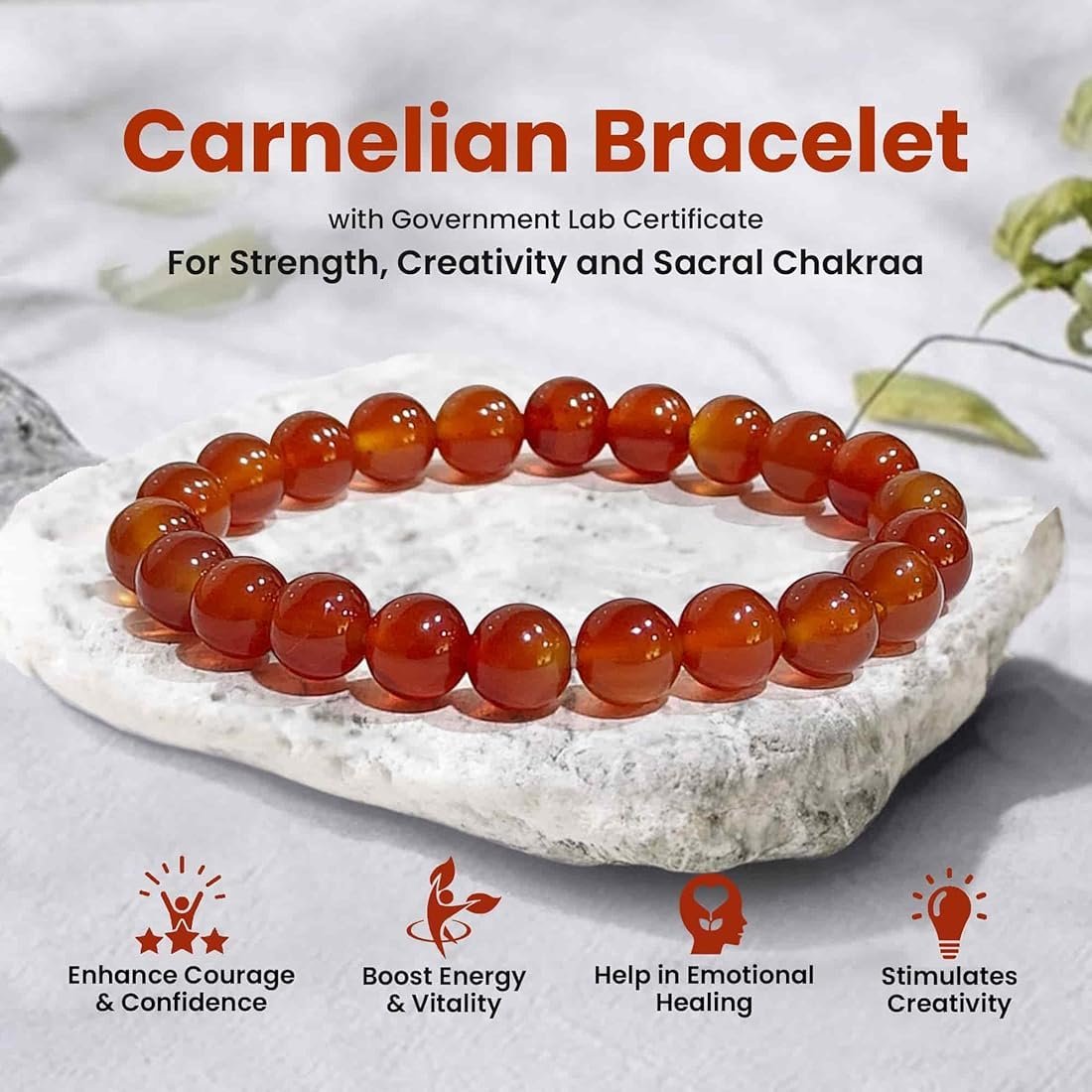 Carnelian bracelet