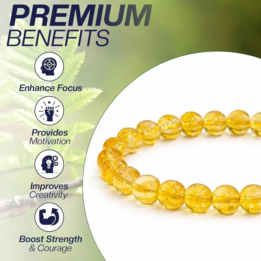 Citrine bracelet