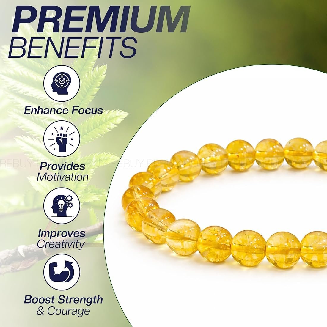 Citrine bracelet