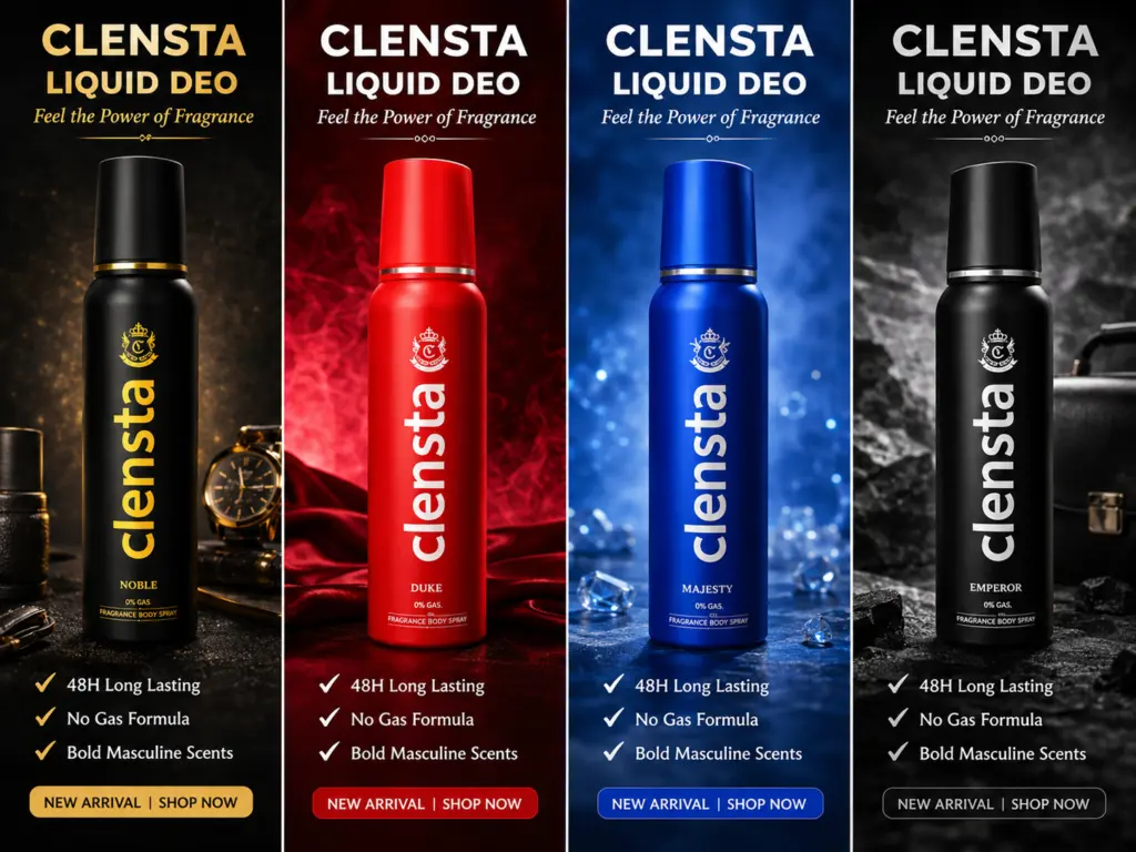 Clensta Liquid Deo – Long-Lasting Fragrance