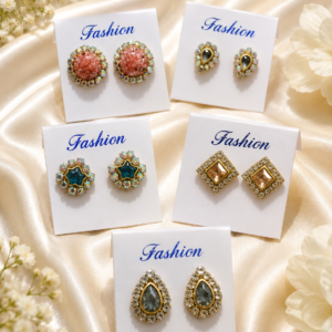 elegant fashion stone earrings