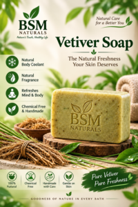 BSM Naturals Vetiver Soap