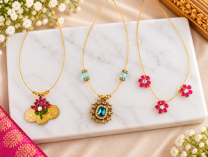 Elegant Traditional Designer Necklace Set