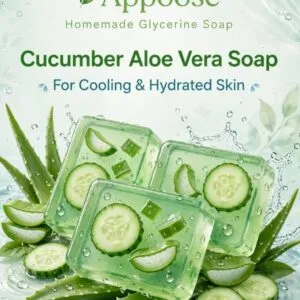 Appoose Cucumber Aloe Vera Soap