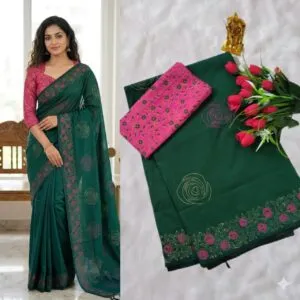 printed sarees