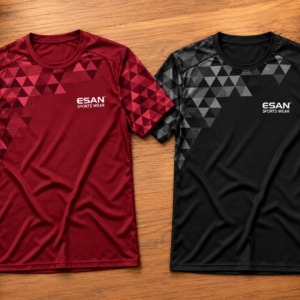 ESAN Sports Wear Round-Neck T-Shirt