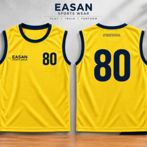 Easan Sports Wear Yellow Jersey