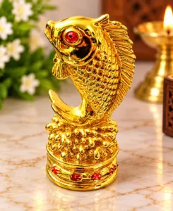 Golden Fish Decorative Idol