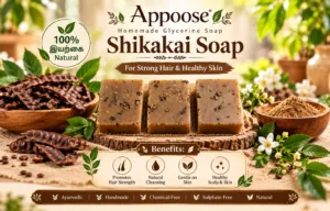 Homemade Glycerine Shikakai Soap
