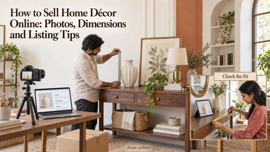 Sell Home Décor Online: 10 Smart Listing Tips