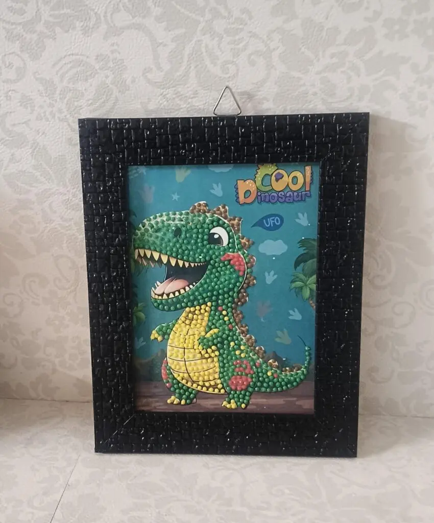 Diamond painting photo frame