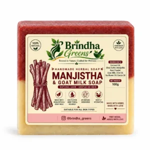 Manjistha & Goat Milk Soap