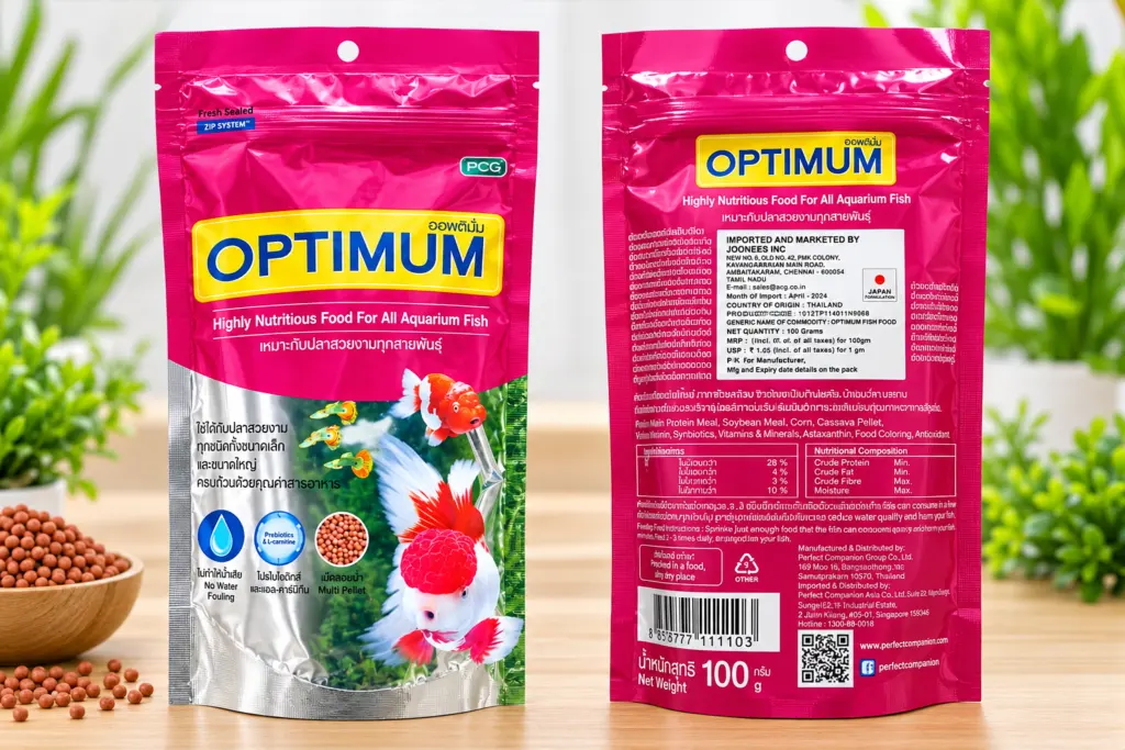 OPTIMUM Aquarium Fish Food