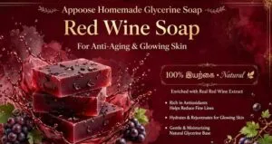 Appoose Red Wine Soap