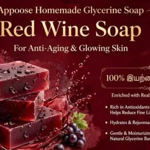 Appoose Red Wine Soap