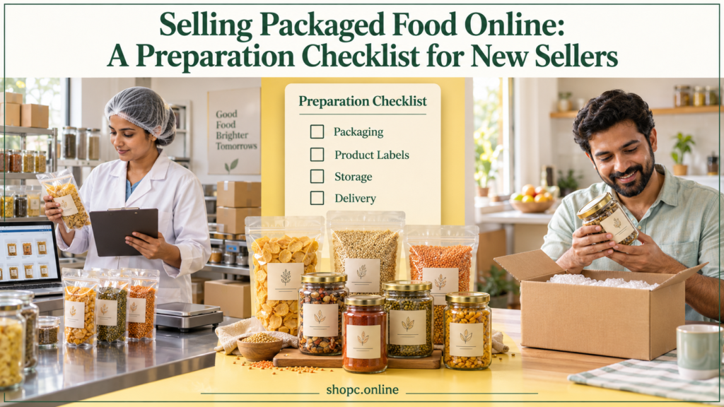 Selling Packaged Food Online: 10 Essential Seller Checks