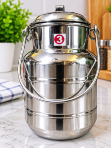 Stainless Steel 3-Tier Lunch Box