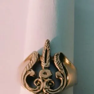 Panjalogam Impon Ring (Trishula ) size - 12 to 33