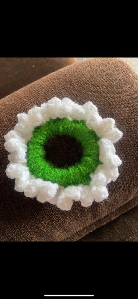 Beautiful Handmade Crochet Flower Scrunchie