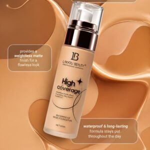 Lakyu Beauty High Coverage Foundation – 60ml