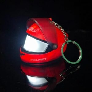 Mini Helmet LED Keychain