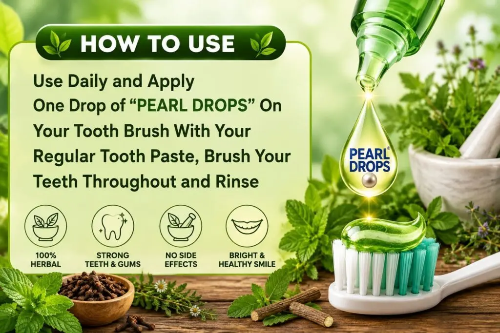 Pearl Drops Teeth Cleaning Oil
