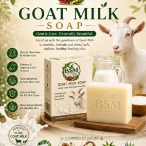 BSM Naturals Goat Milk Handmade Soap
