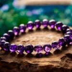 beautiful bracelet with amethyst selective focus 1 scaled