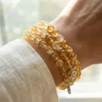 citrine bracelets closeup detail guide