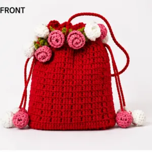 crochet bag front