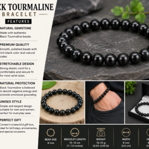 Black tourmaline bracelet