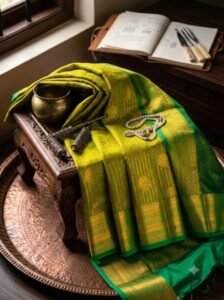 Copper vairaoosi saree