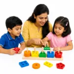 Wooden Learning Geometric Shapes for Kid’s