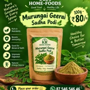 Murungai keerai idly podi