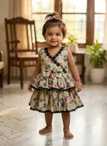 Soft Cotton Fabric – ( 1 year Baby)