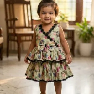Soft Cotton Fabric - ( 1 year Baby)