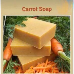 Carrot soap 100gm