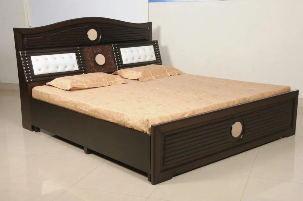 Head Box MDF Cot ( Queen Size)