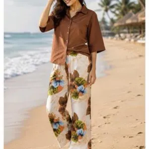 Shirt & Palazzo Set